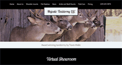 Desktop Screenshot of majestictaxidermy.com